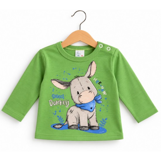 Детска блуза „Sweet Donkey“ 56–80 см. - Блузки и ризки