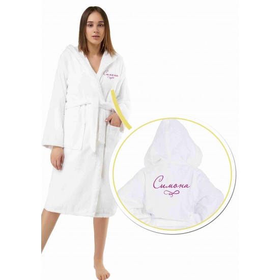 Персонализиран халат с печат и име за големи!  S/M - L/XL и XXL Халати за големи