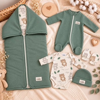 Комплект за изписване или подарък от 5 части Cute little one - Комплекти за изписване